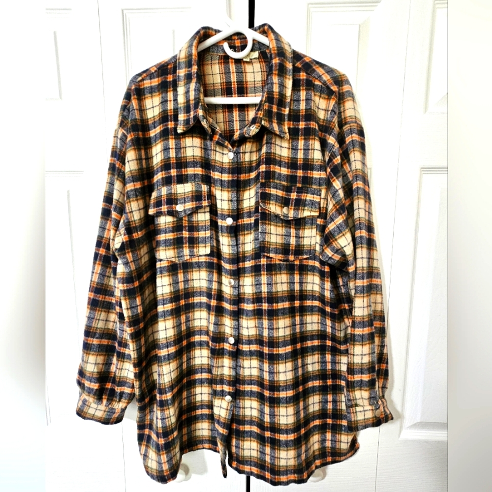 Plaid Flannel Shacket